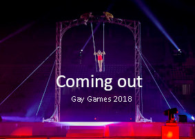 Gay Games 2018 – Coming out