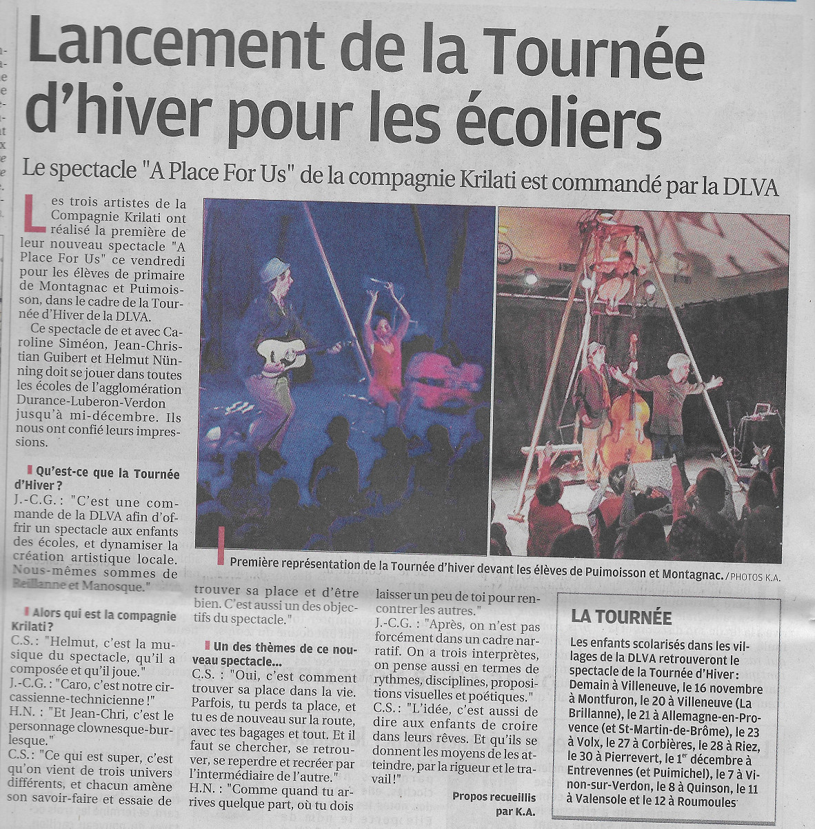 Presse A place for Us - nov2017